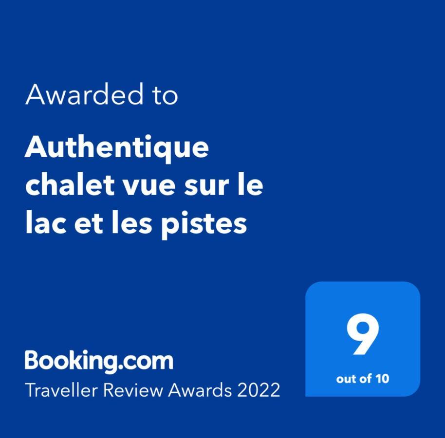 Authentique Chalet Vue Sur Le Lac Et Les Pistes Besse-et-Saint-Anastaise Kültér fotó